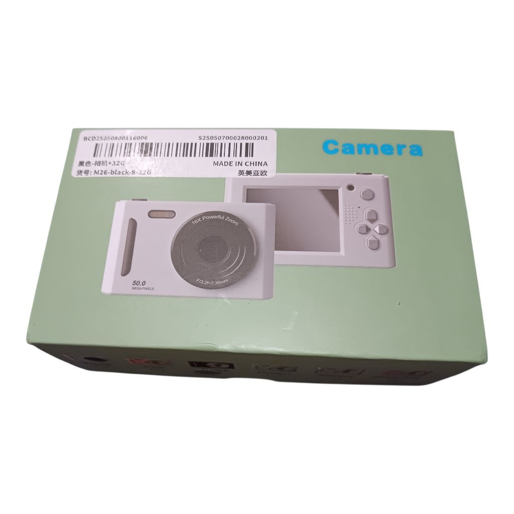 M-26 50 Mega Pixel 16 x Zoom 32 GB Digital Retro Camera with Video Capture